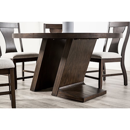 5-Piece Round Dining Set