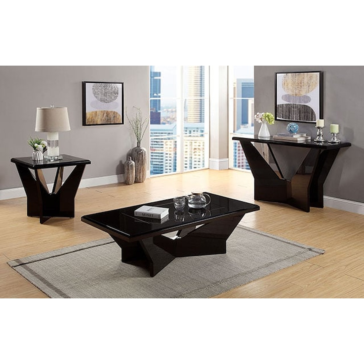 Furniture of America Dubendorf Coffee Table