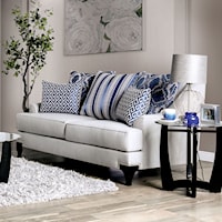 Transitional Loveseat