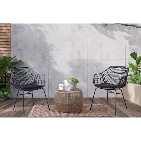 3-Piece Patio Conversation Set