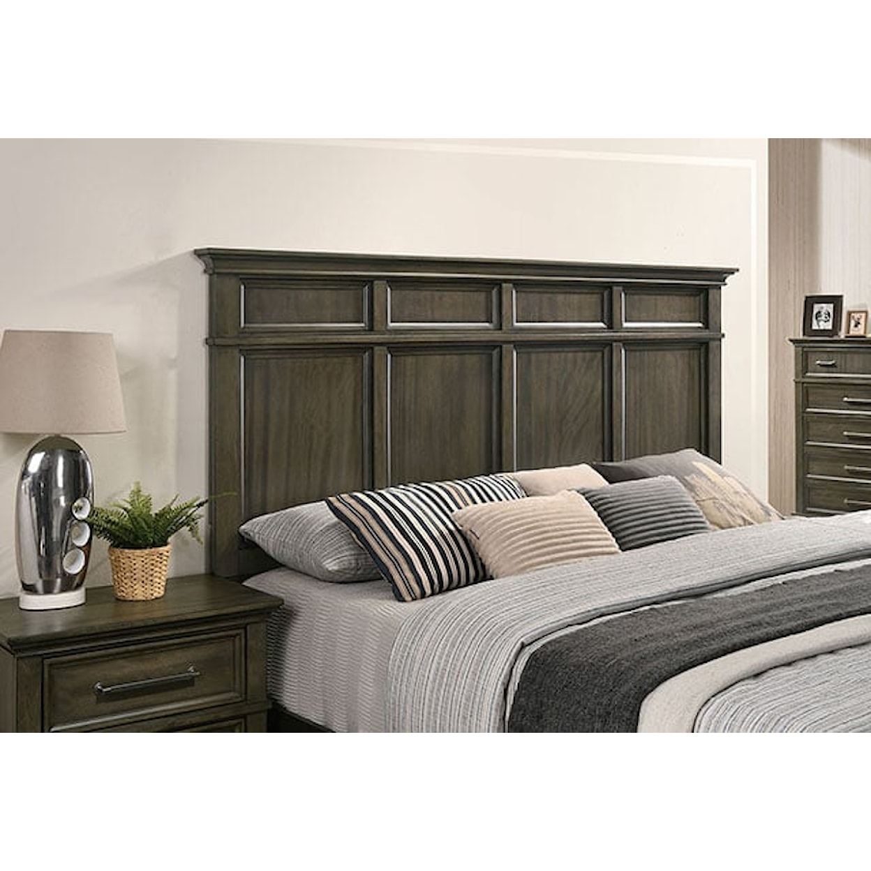 Furniture of America Houston King Panel Bed