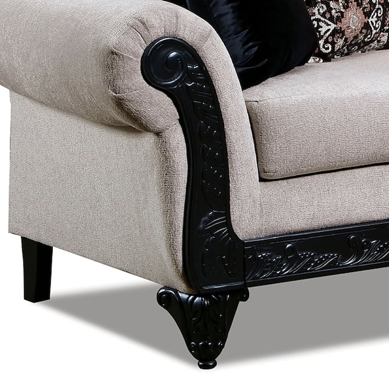 Furniture of America - FOA Molfetta Traditional Sofa