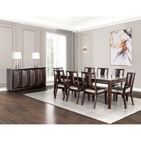 9-Piece Dining Table Set