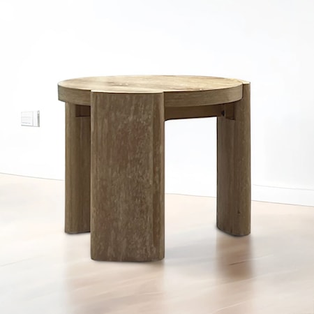 Round End Table