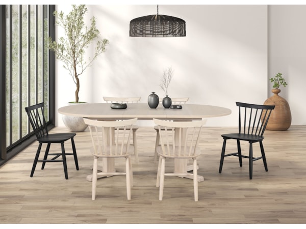 7-Piece Oval Dining Set