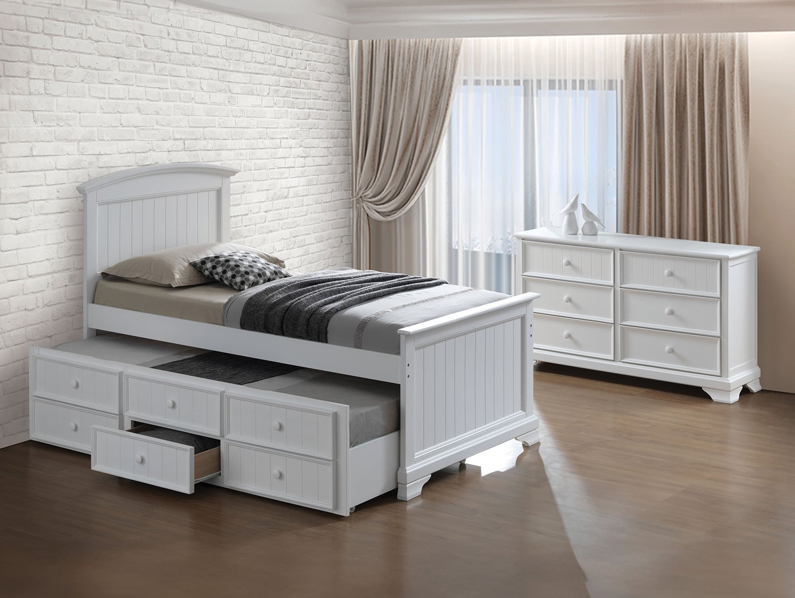 Twin Captain Bed