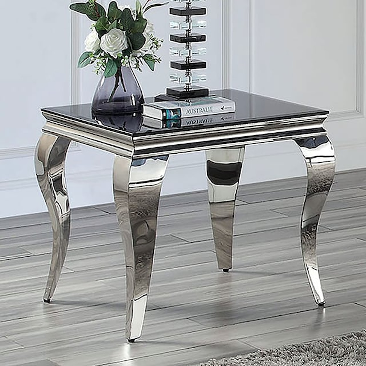 Furniture of America Wetzikon End Table