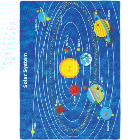 5 X 7 SOLAR SYSTEM RUG |