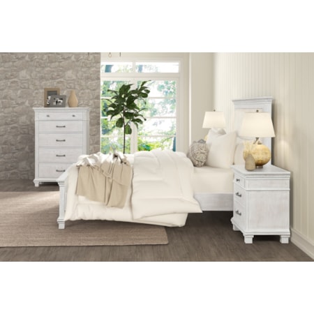 Queen Panel Bed