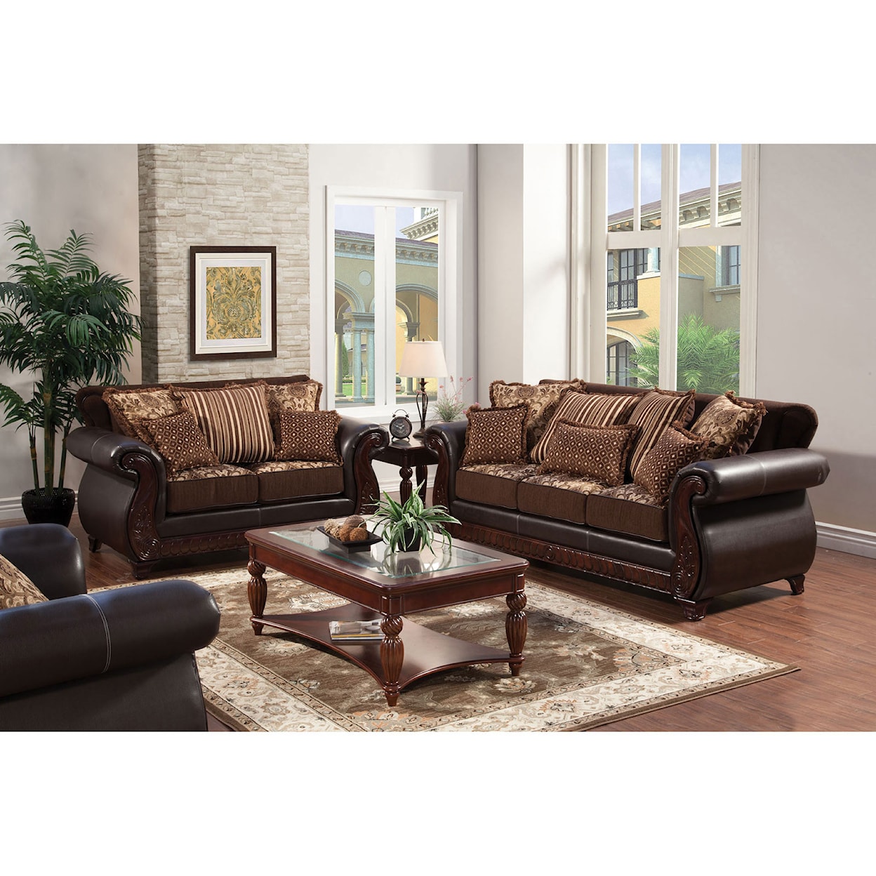 Furniture of America Franklin Sofa