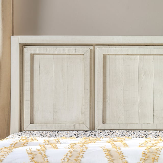 Queen Panel Storage Bed