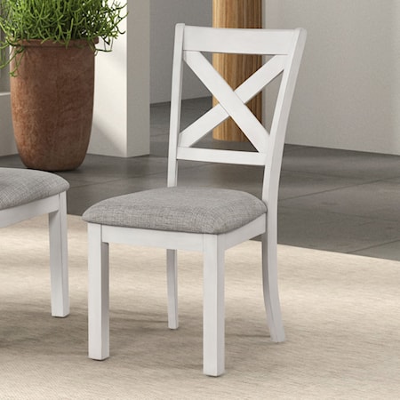 Side Chair with X-Back