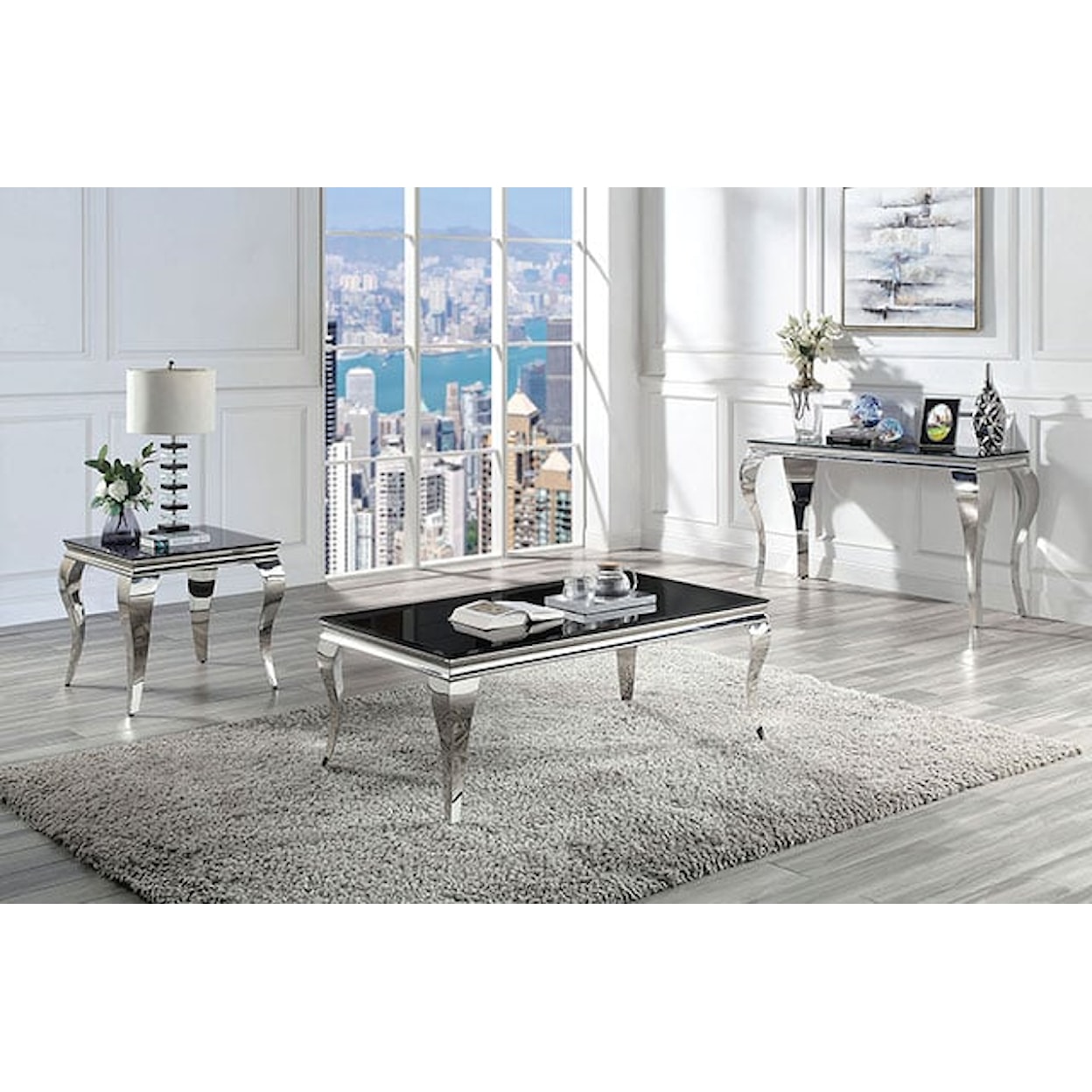 Furniture of America - FOA Wetzikon Sofa Table