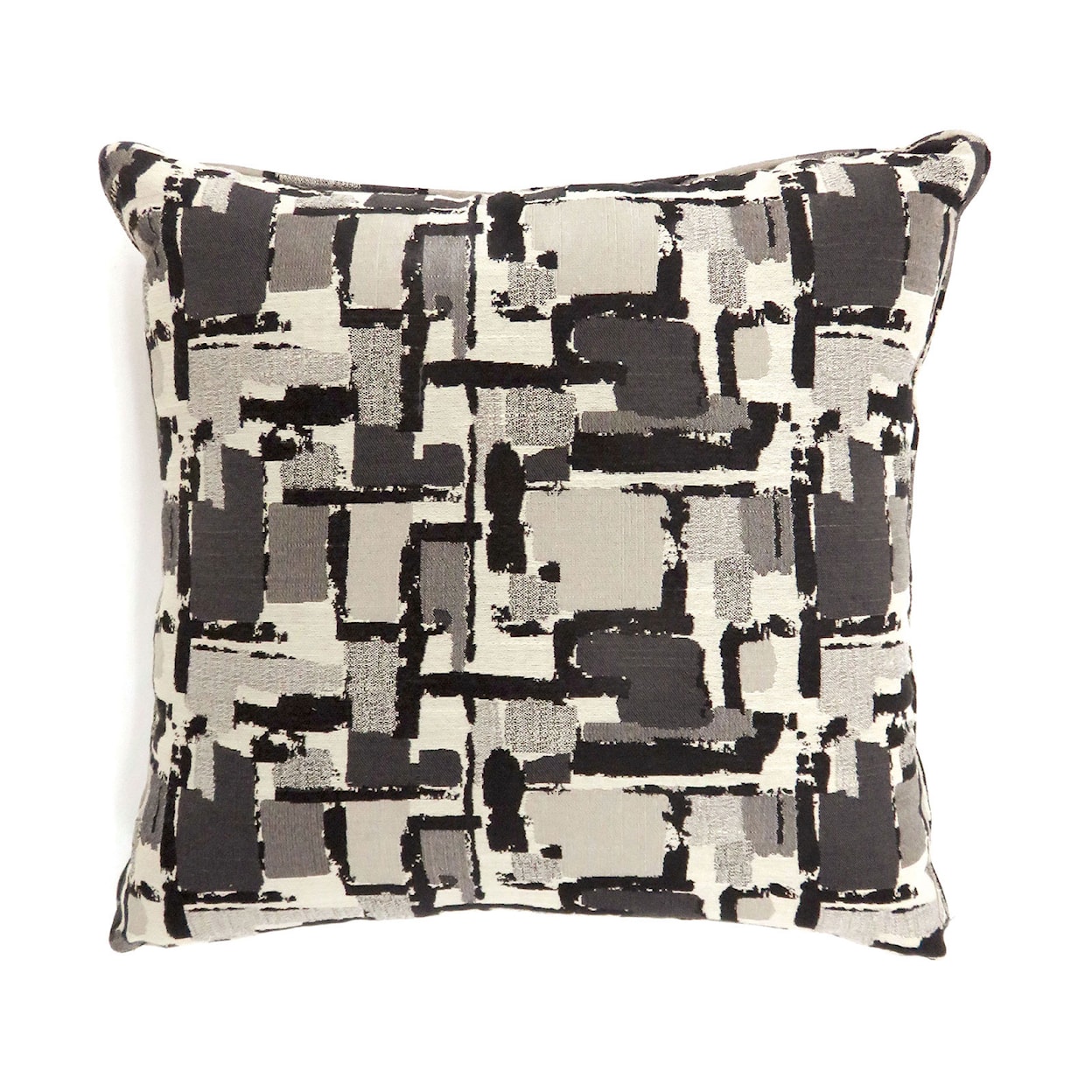 Furniture of America - FOA Concrit Set of Two 22" X 22" Pillows, Black