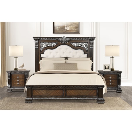 King Panel Bed