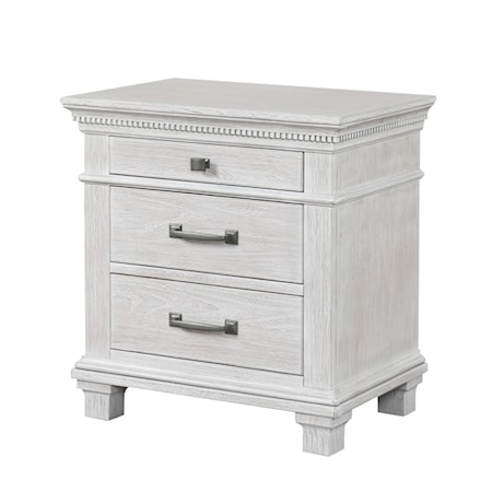 3-Drawer Nightstand