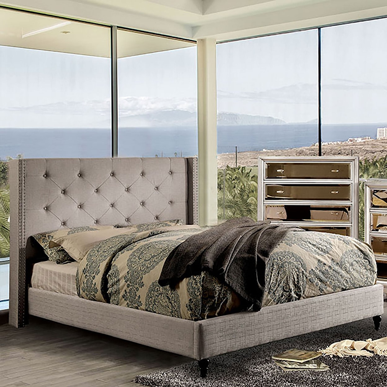 Furniture of America Anabelle Cal.King Bed