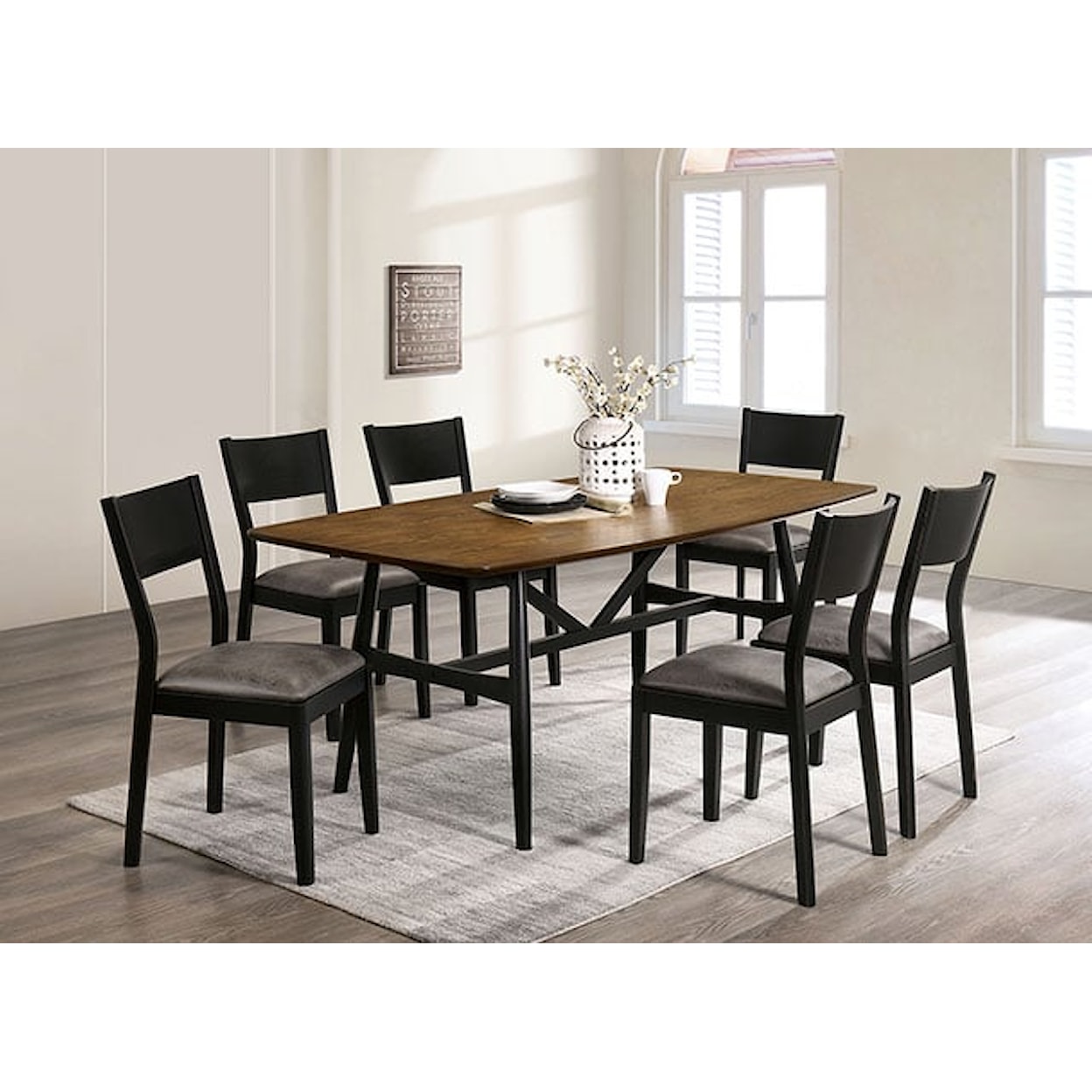 Furniture of America - FOA Oberwil Dining Chair (Set of 2)