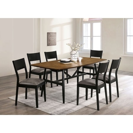 7 Pc. Dining Table Set