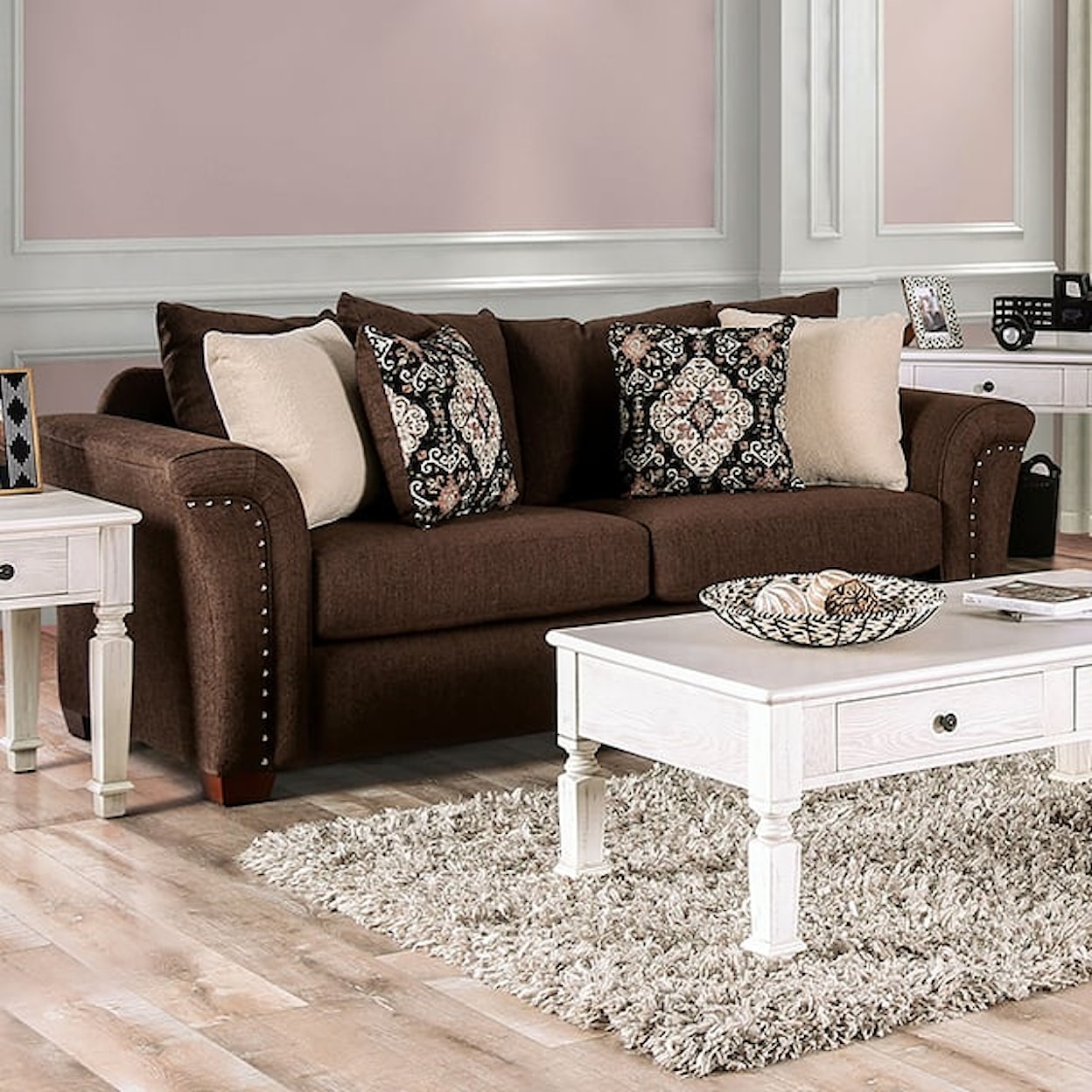 Furniture of America Belsize Sofa
