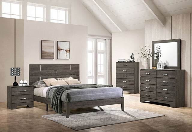 Furniture of America Richterswil CM7415C Contemporary 5Drawer Bedroom