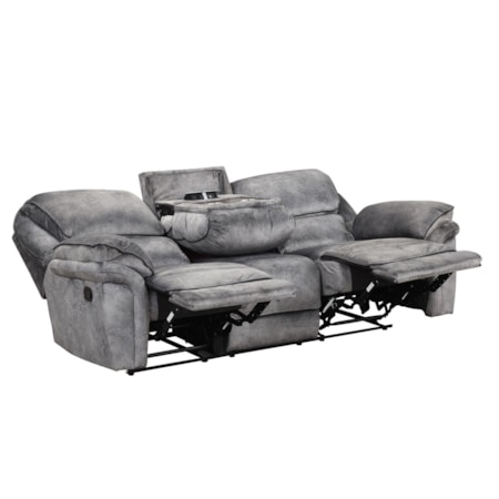 Manual Reclining Sofa and Loveseat Set