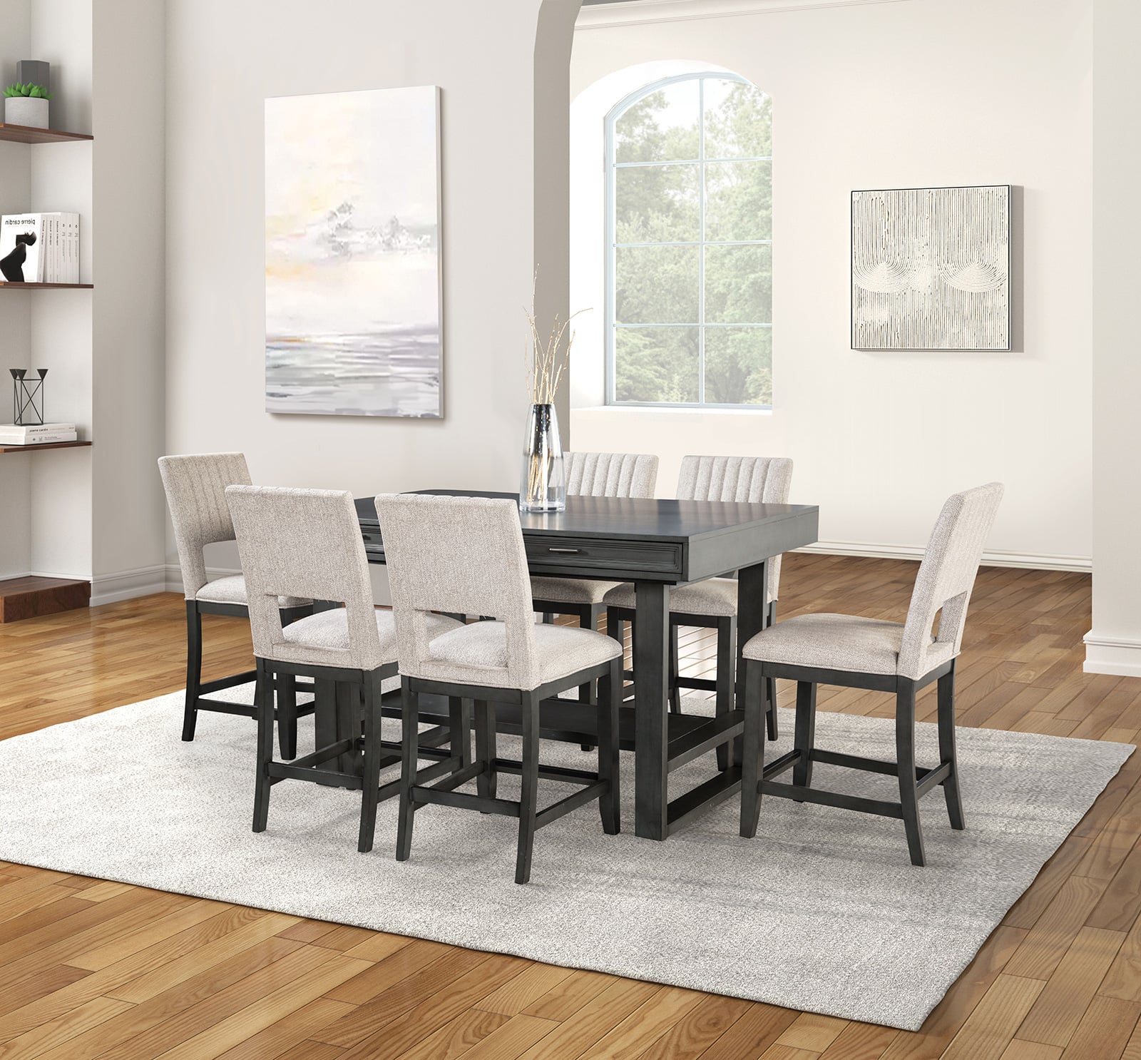 7-Piece Counter Height Table Set
