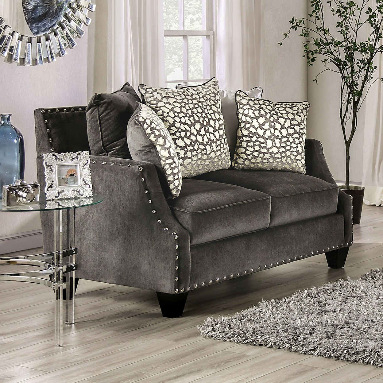 Furniture of America Hendon Loveseat