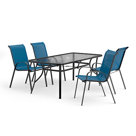 5-Piece Outdoor Dining Set