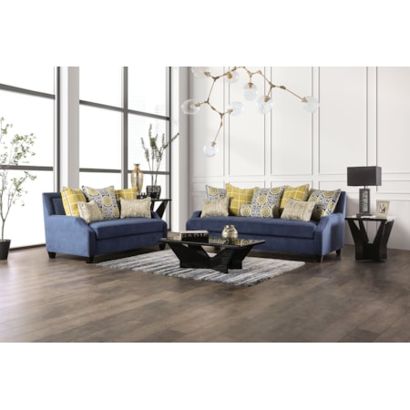 Sofa and Loveseat Set