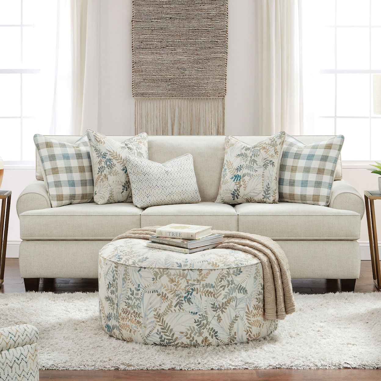 Furniture of America Cardigan Sofa