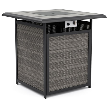 Counter-Height Fire Pit Table