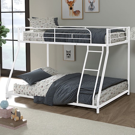 Twin over Full Metal Bunk Bed