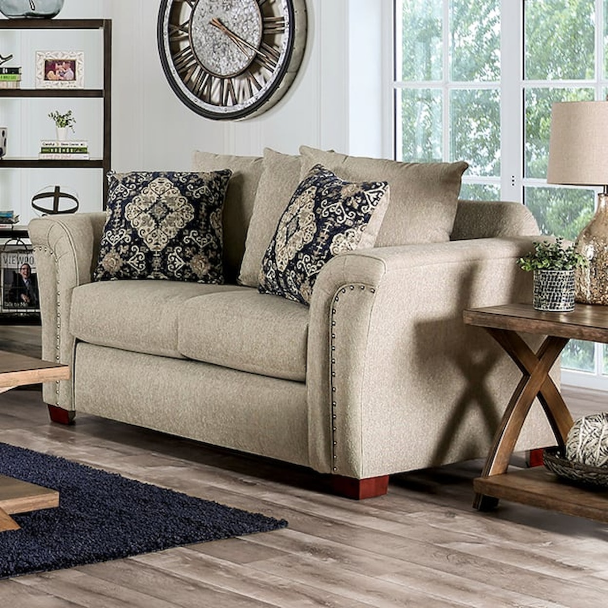 Furniture of America Belsize Loveseat