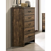 Duckworth Contemporary 5-Drawer Bedroom Chest