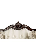 Furniture of America Veracruz Traditional Sofa with Carved Details