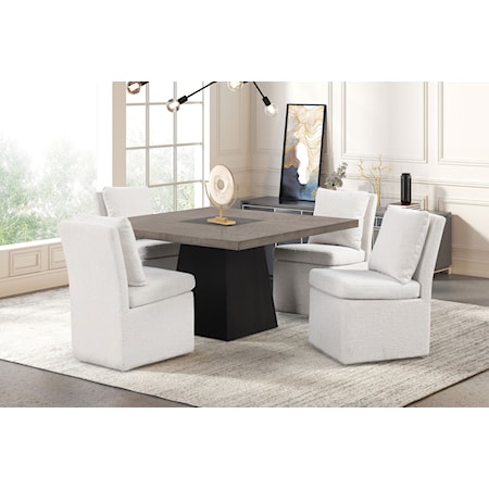 5-Piece Dining Table Set