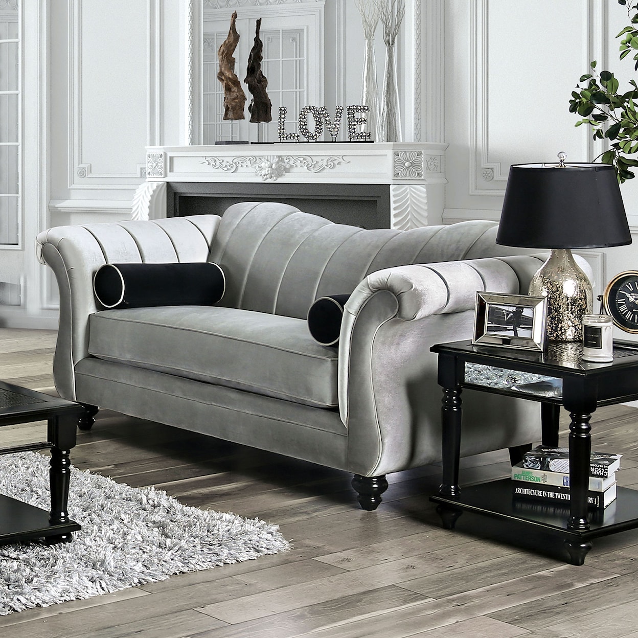 Furniture of America - FOA Marvin Sofa and Loveseat Set
