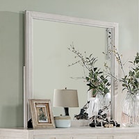 Transitional Bernice Mirror