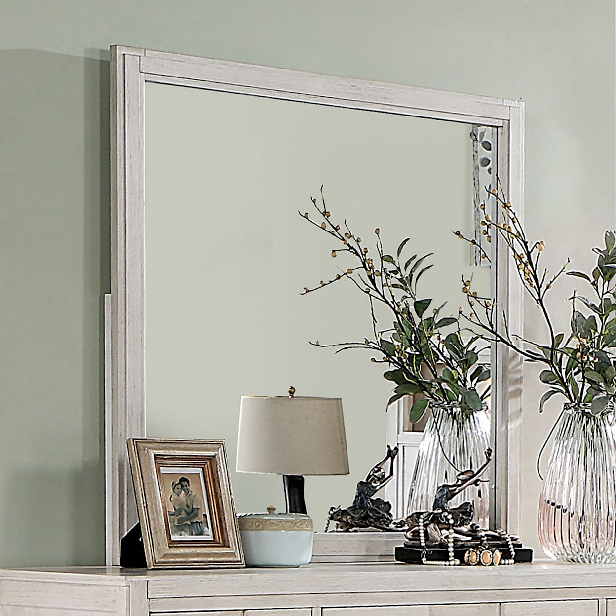 Furniture of America Berenice Mirror