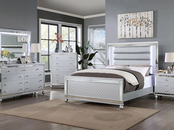 5-Piece Queen Bedroom Set with Chest