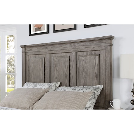 Eastern King Panel Bed