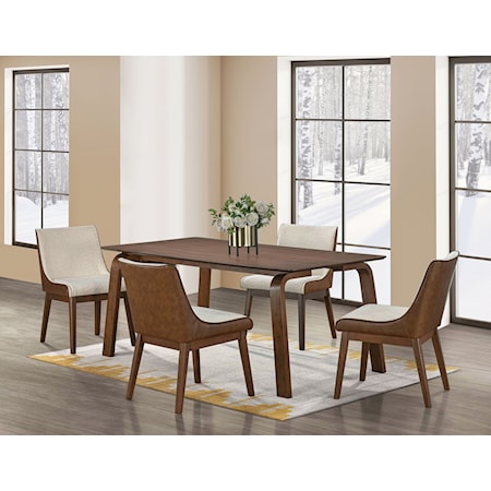 5-Piece Dining Table Set