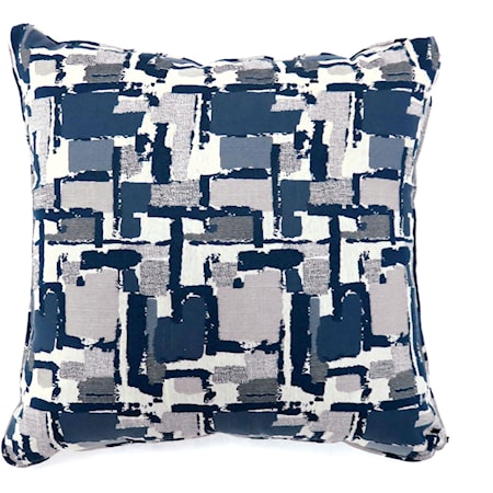 17" X 17" Pillow, Blue (2/CTN)