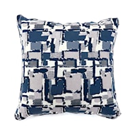 17" X 17" Pillow, Blue (2/CTN)