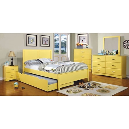 Youth Twin Bed with Trundle