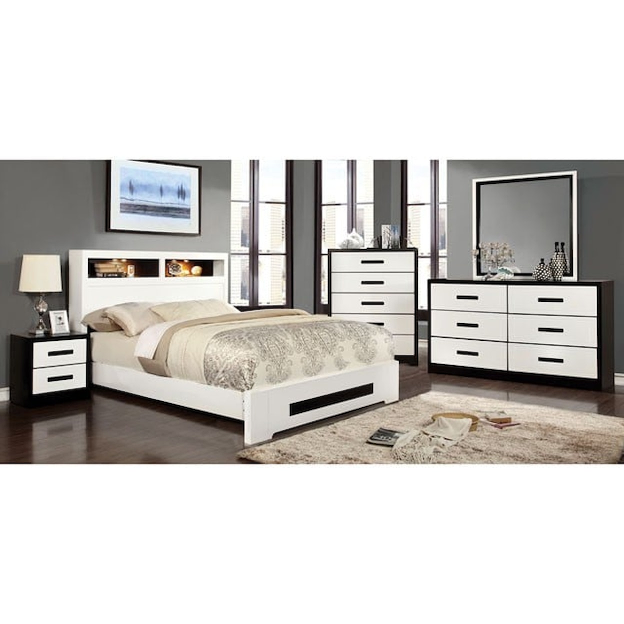 Furniture of America Rutger California King Bed