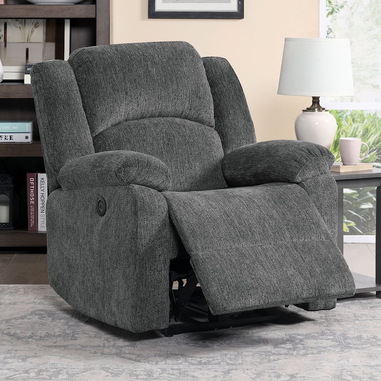 Furniture of America Charon Power Recliner