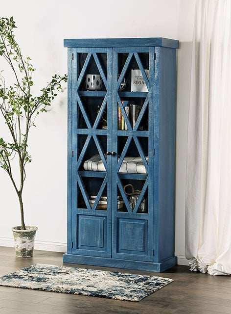 Furniture of America Zenia Storage Curio
