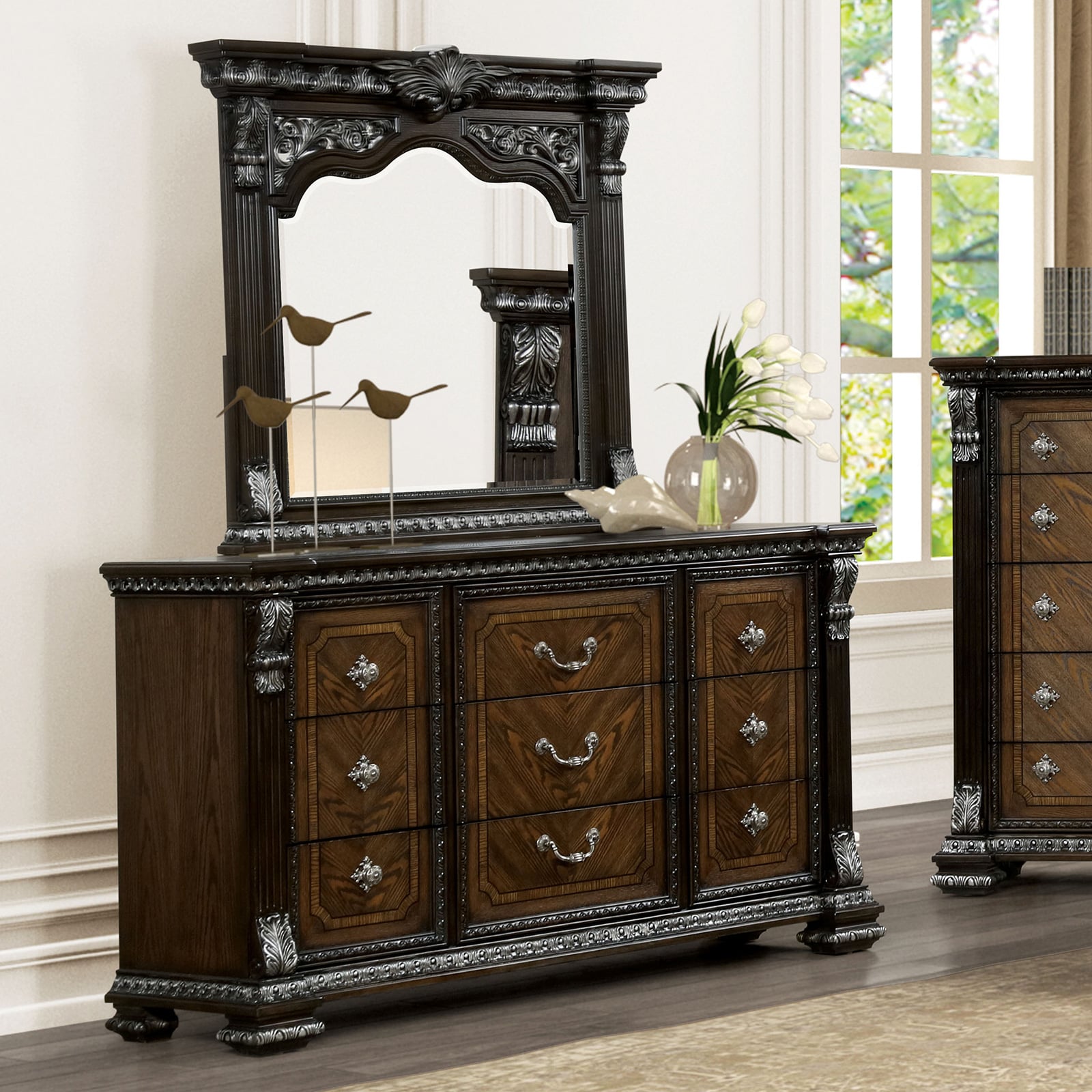 Furniture of America Promenade 9-Drawer Dresser